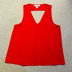 Classic orange tank top